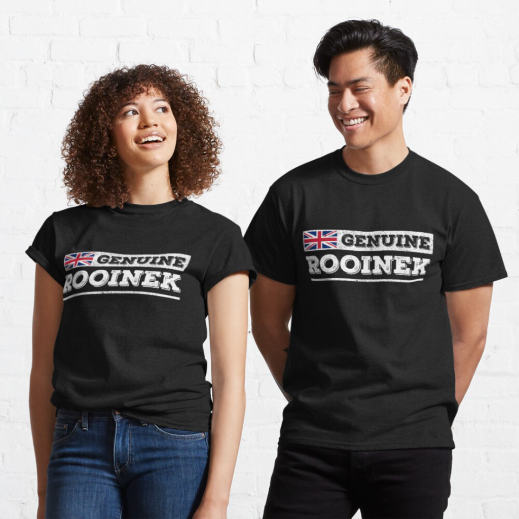 Genuine Rooinek design with Union Jack T-Shirt
