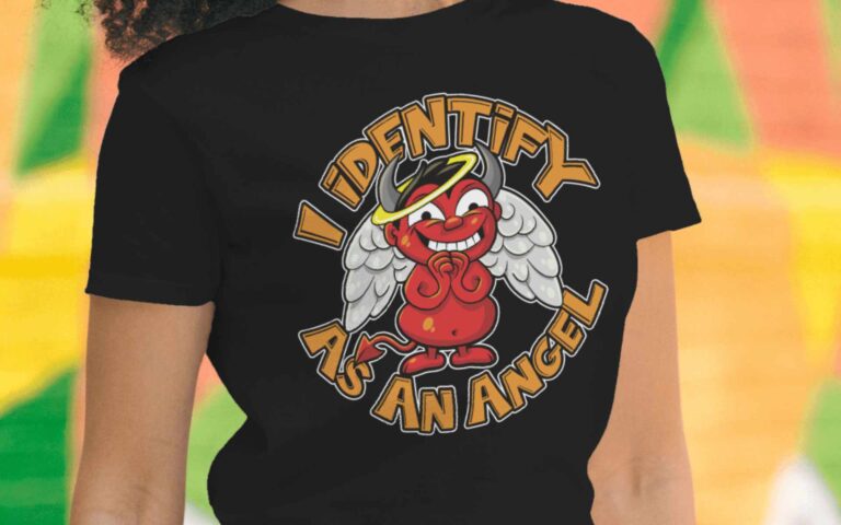 I identify as an angel - hero